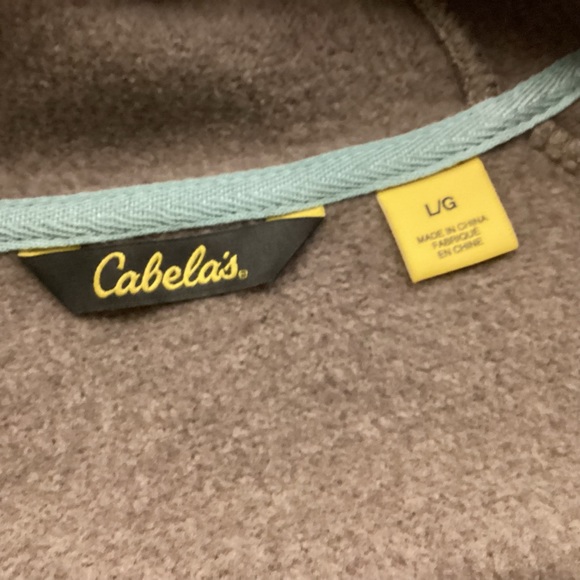 Cabela’s womens zip up hoodie size large - Picture 8 of 10